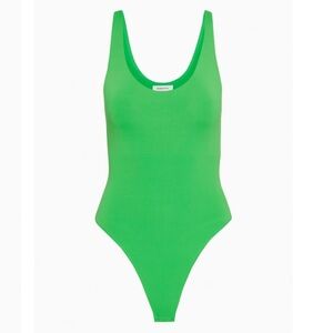 Aritzia green bodysuit